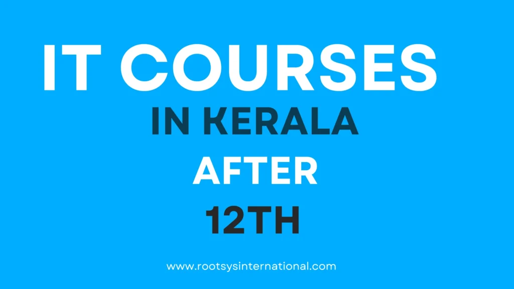 IT Courses in Kerala After 12th