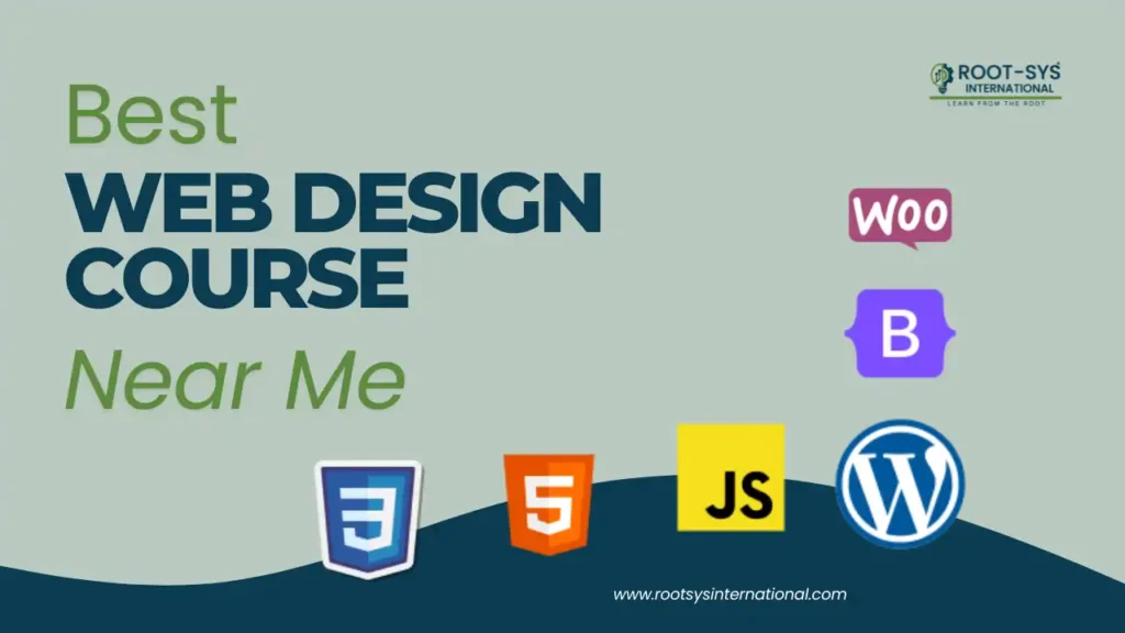 web designing course near me