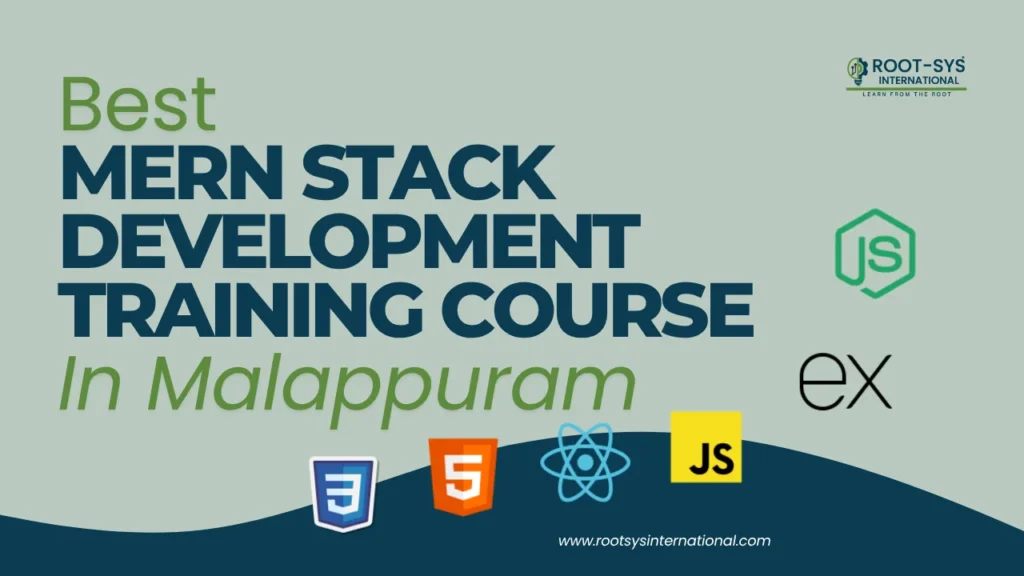 MERN Stack Development Training Course in Malappuram